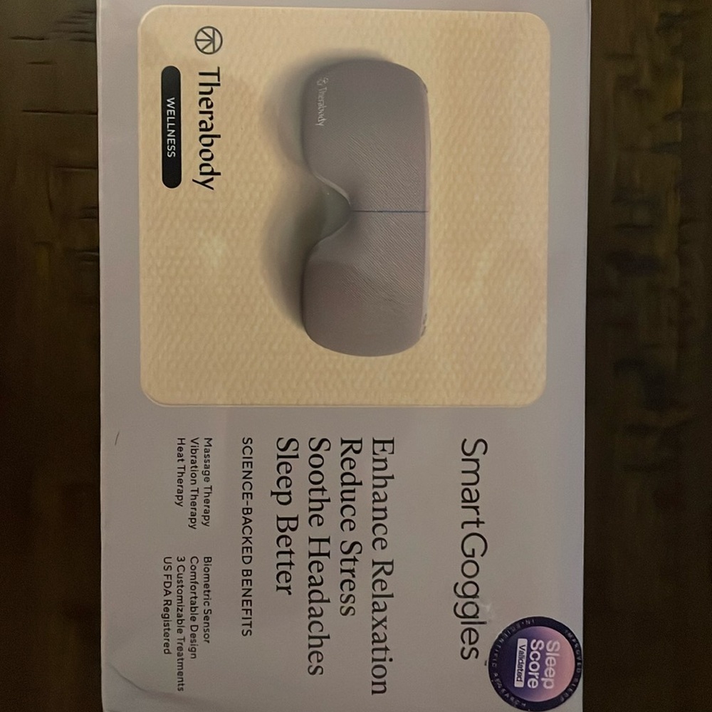 New never opened Smart Goggles from Therabody for men and women